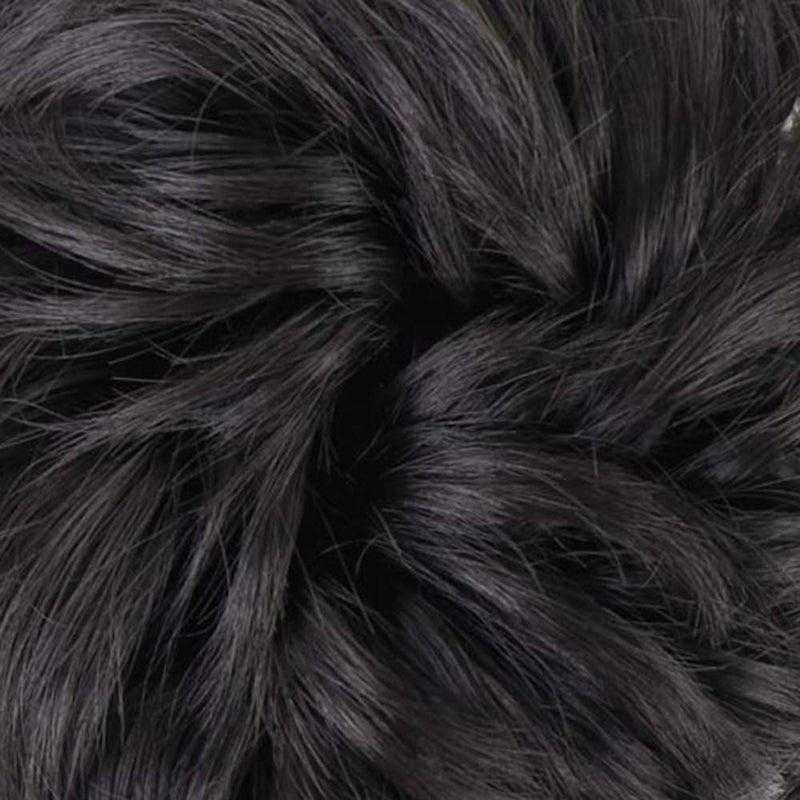 MORICA 2PCS Messy Hair Bun Hair Scrunchies Extension Curly Wavy fake hair bun Synthetic Chignon hair pieces for Women(2#) - Image 3